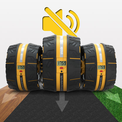 Snode 3-Level Resistance Rebound Ab Roller with Detachable Elbow Rests S520S