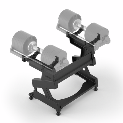 Snode Cast Iron Step-in Structure Dumbbell Stand
