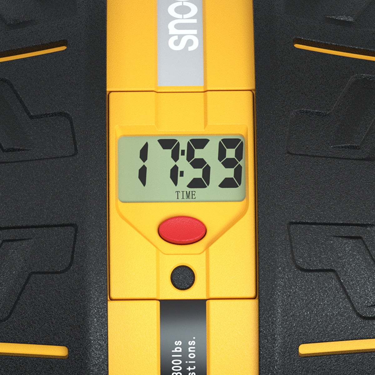Snode 3-Level Resistance Rebound Ab Roller with Detachable Elbow Rests S520S